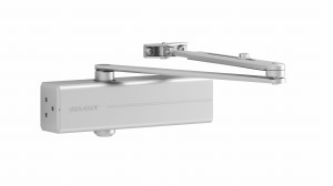 Samozamykacz Assa Abloy DC140 srebrny EN2–5 z ramieniem