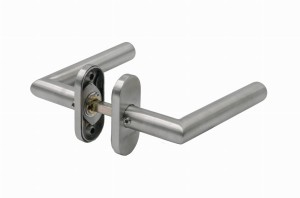 Klamko-klamka L90 ASSA ABLOY AHW600 ze stali nierdzewnej