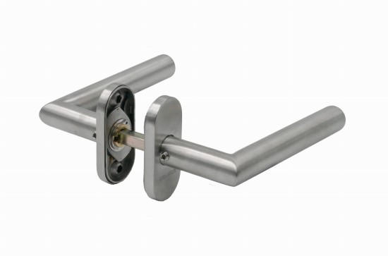 Klamko-klamka L90 AHW600 ASSA ABLOY stal nierdzewna