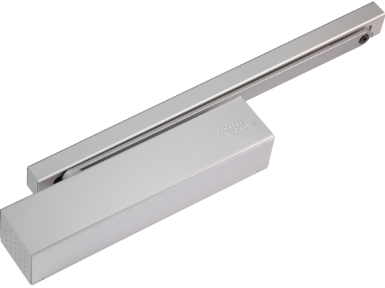 Samozamykacz szynowy dormakaba TS 93 B Basic EN 2-5 z szyną ślizgową G-N kolor srebrny