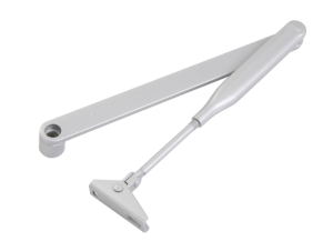 Ramię standardowe do samozamykacza dormakaba TS 83, kolor srebrny