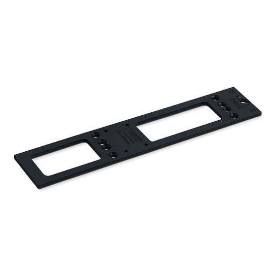 Płytka montażowa GEZE do TS 4000/TS 5000 w kolorze RAL 9005