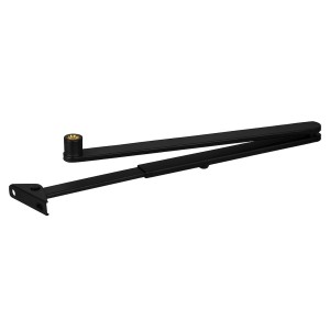 Ramię nożycowe GEZE do samozamykaczy TS 4000 i TS 2000, czarne (RAL 9005)